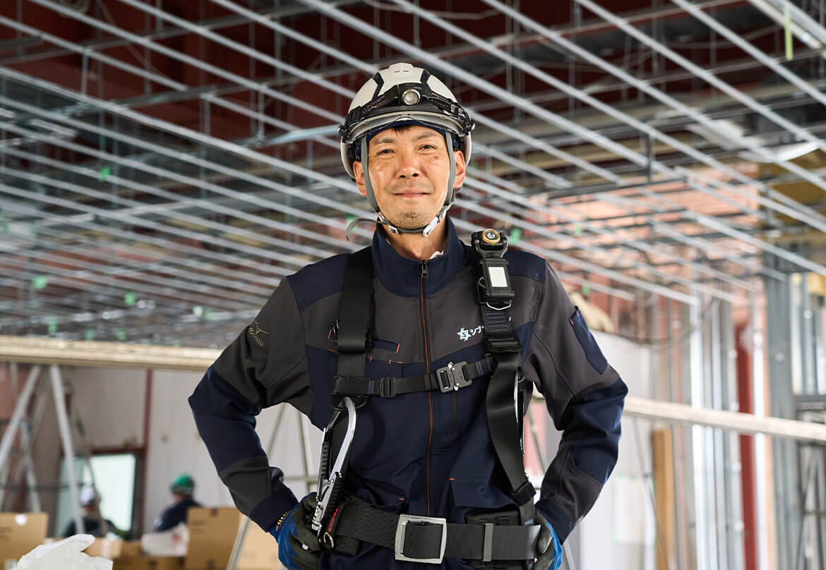 設備工事を取りまとめながら<br />
完成へと導く「施工管理」